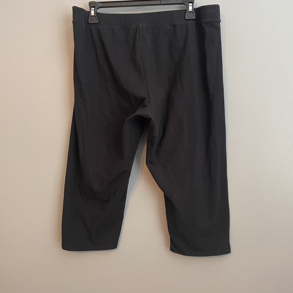 Nordstrom To Go Capri Leggings Black Size 3X - Picture 6 of 7
